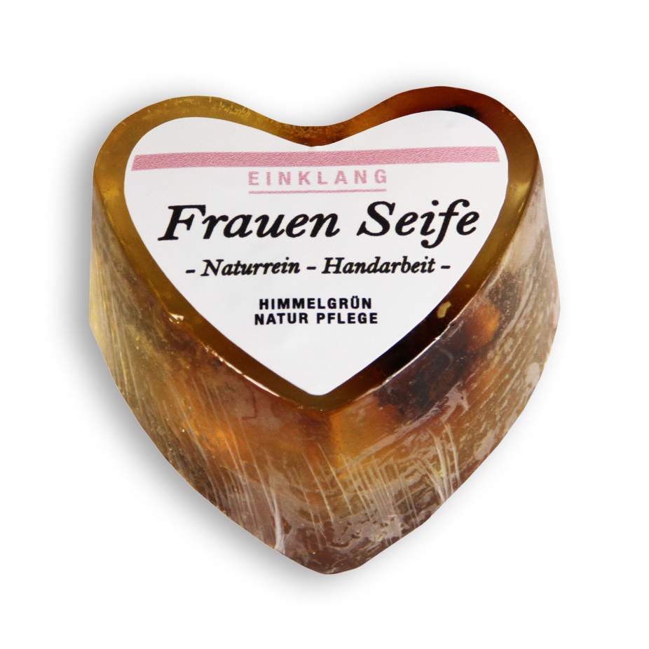 frauenseife Frauenseife in Herzform