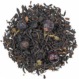Black-Currant Black Currant aromatisierte Schwarztee Mischung