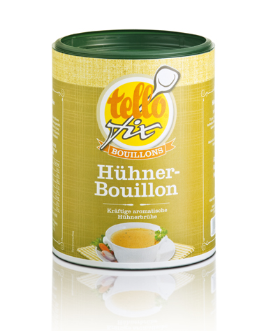 c0c2b125c51ea62c8e1bcbd259581279 Tellofix Hühner-Bouillon