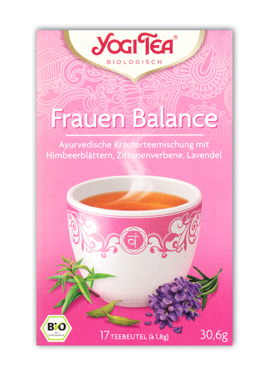 Frauen-Balance Yogi Tee Frauen Balance Aufgussbeutel bio
