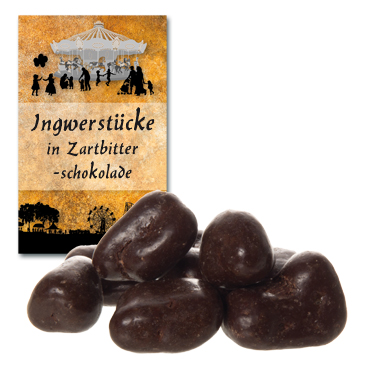Ingwerst-cke Ingwerstücke in Zartbitterschokolade