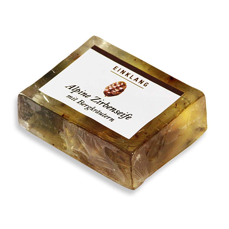 Zirbenseife Zirbenseife mit Bergkräutern