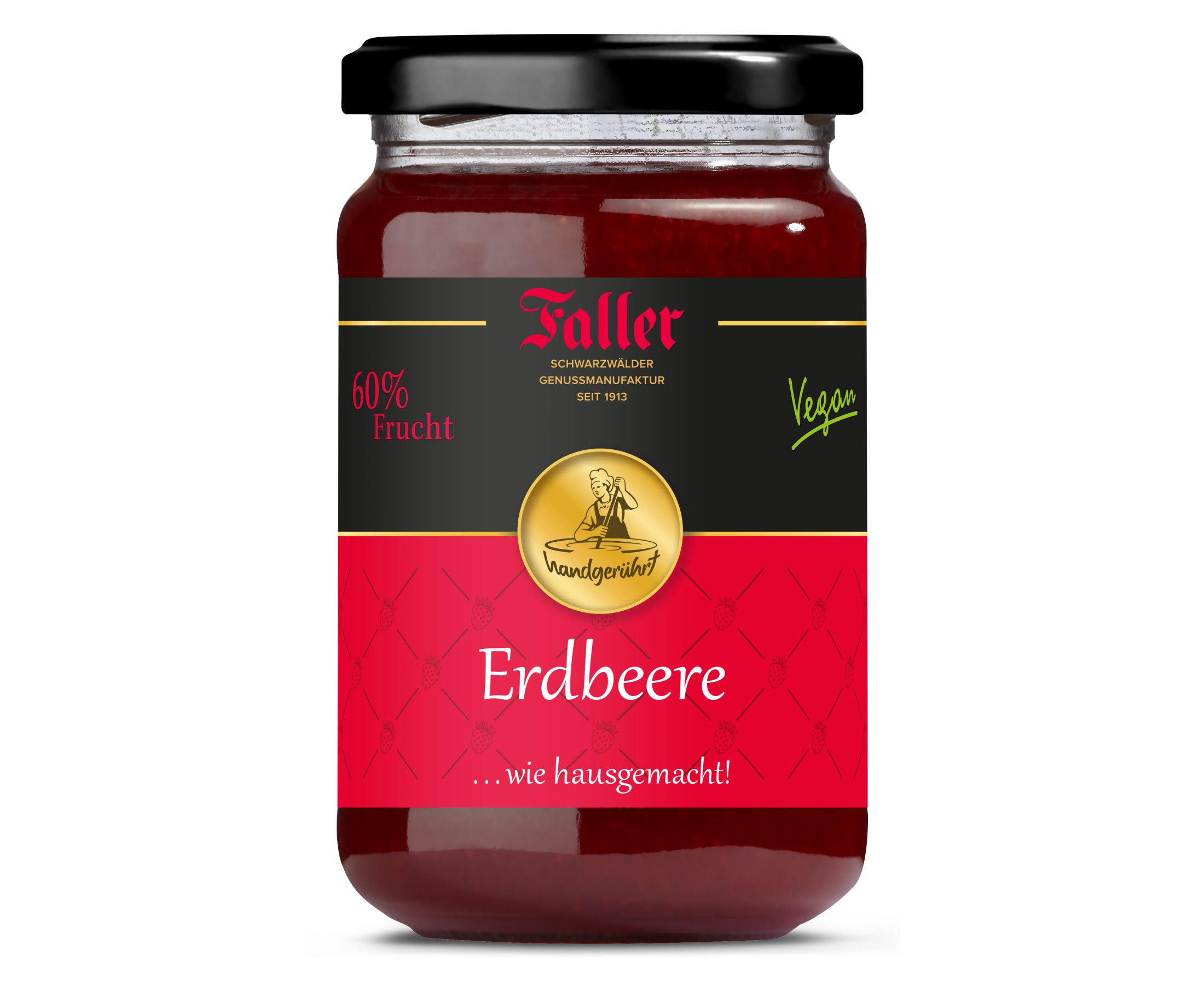 Erdbeer_156803306028001_EAN_4033301213837_330g_WEB_0001 Erdbeer Konfitüre