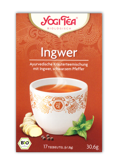 Ingwer Yogi Tee Ingwer Tee bio