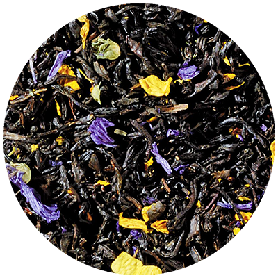 Himmelstee Pfirsich-Aprikose aromatisierte Schwarztee Mischung