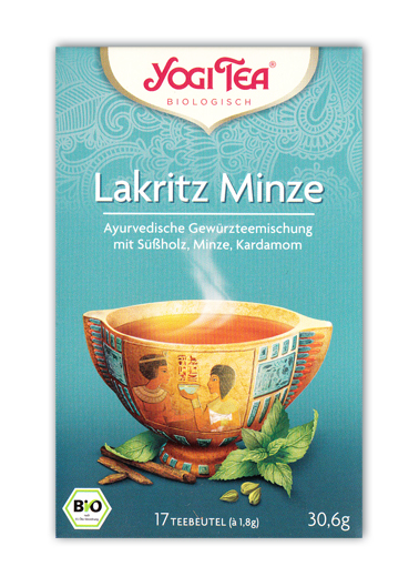 Lakritz-Minze Yogi Tee Lakritz Minze bio