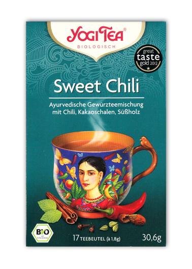Sweet-Chili Yogi Tee Sweet Chili Aufgussbeutel bio