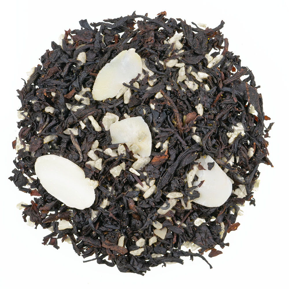 Kokosnuss aromatisierte Schwarztee Mischung