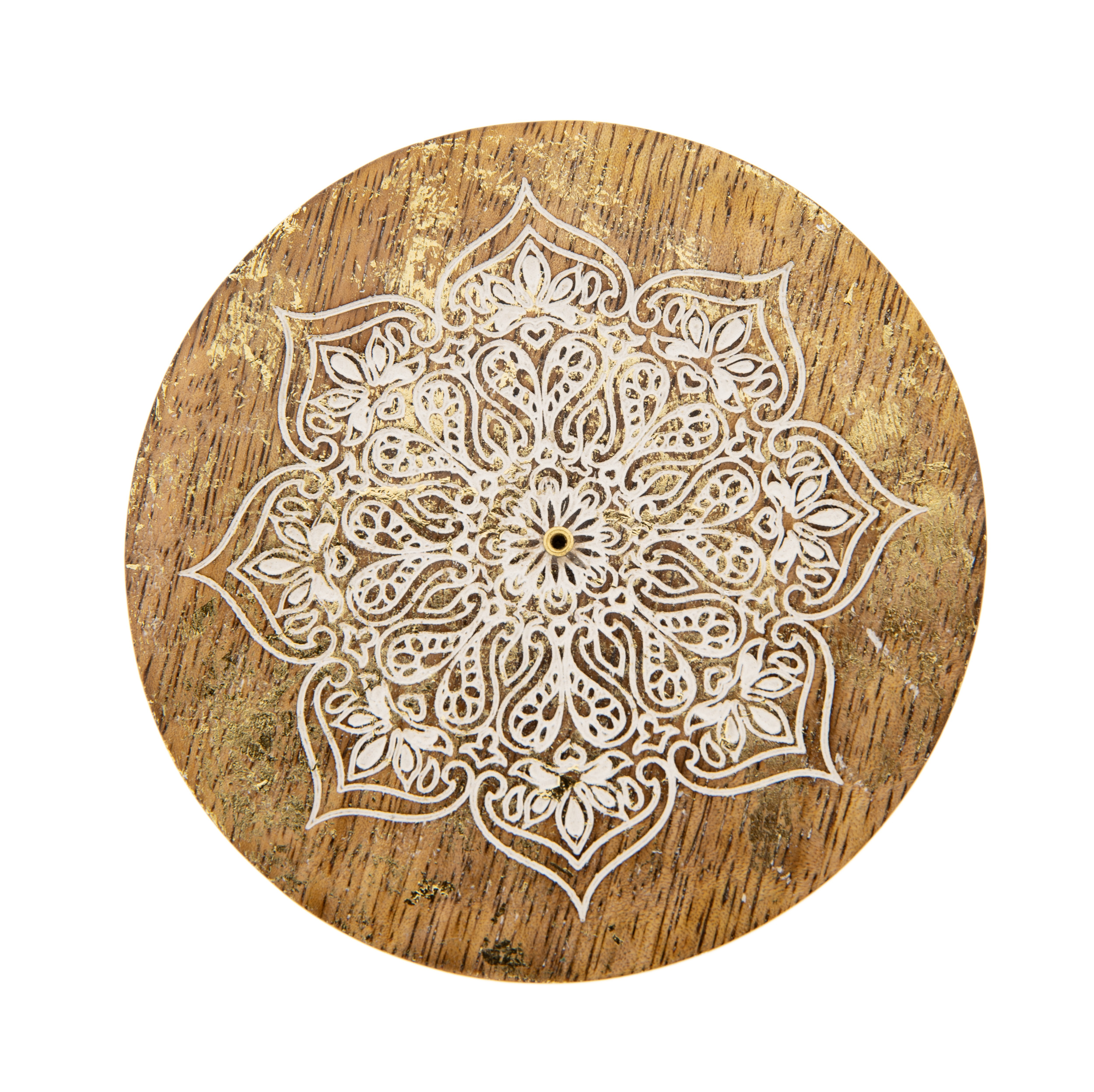 Räucherstäbchenhalter rund Mandala