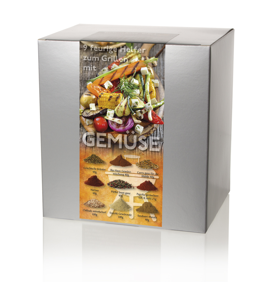 Grill-Gemuese 9 feurige Helfer zum Grillen mit Gemüse