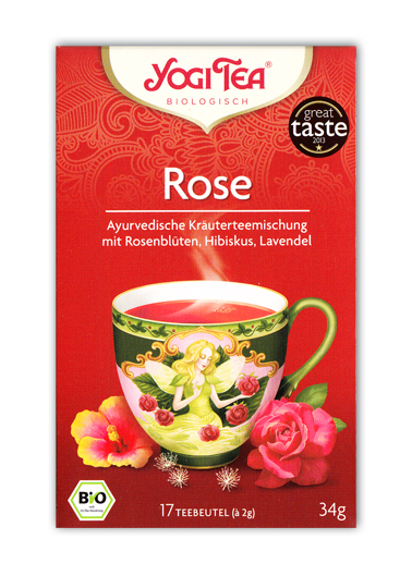 Rose Yogi Tao Tee Rose Aufgussbeutel bio